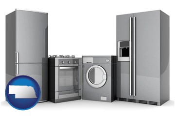 home appliances - with Nebraska icon