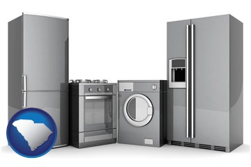 home appliances - with South Carolina icon