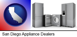 home appliances in San Diego, CA